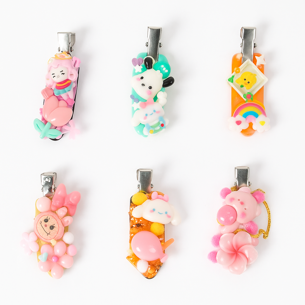 LiviaRose Handmade Hair Clips Collection
